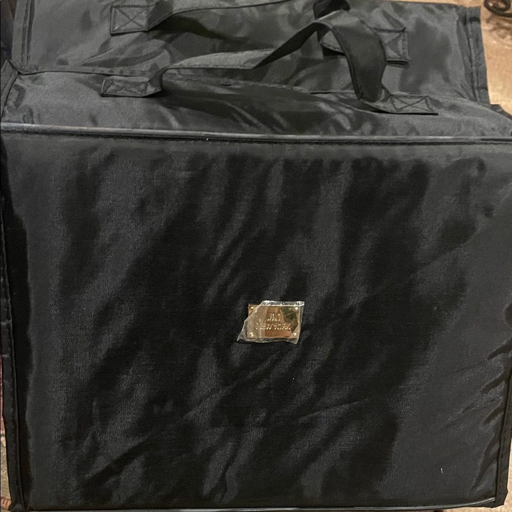 JM New York- Black Storage Bag with Handles